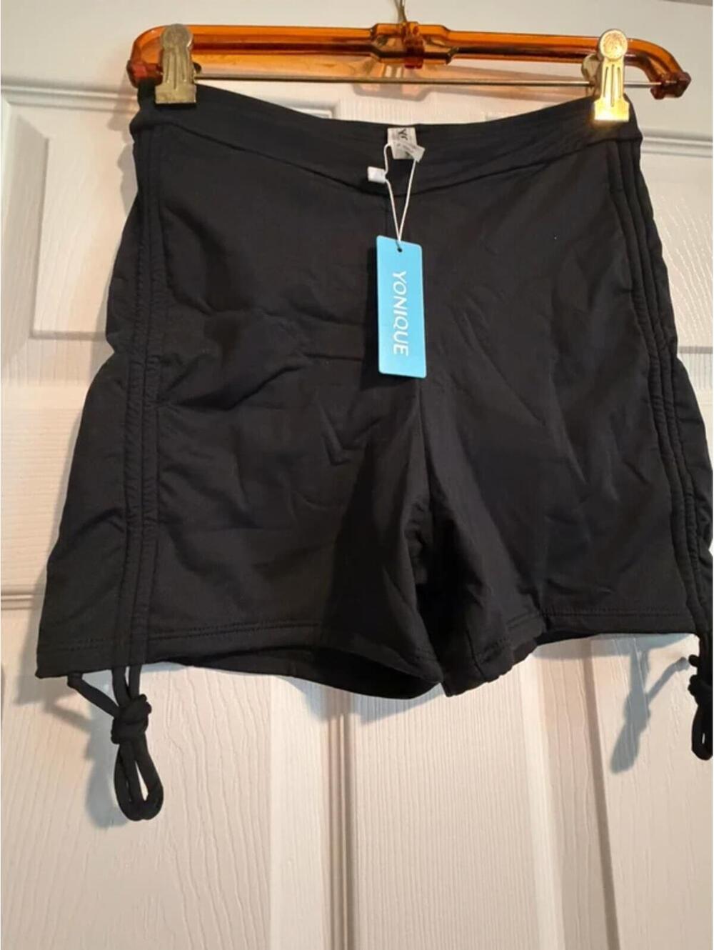 Yonique Swim bottoms high waisted size XS